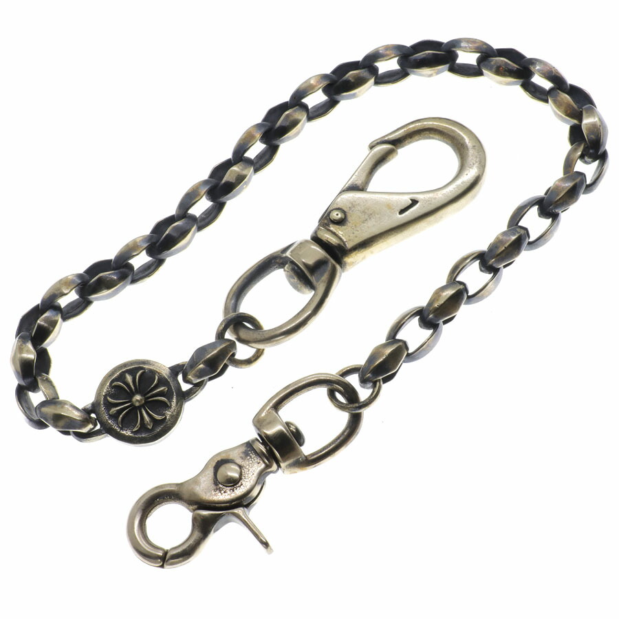 楽天市場】真鍮 ブラス ウォレットチェーン 喜平チェーン オリジナル