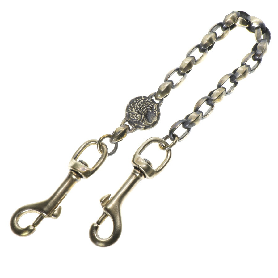 真鍮 ブラス ウォレットチェーン コンビ オリジナル 燻し加工 BRASS 楽天市場】真鍮 ブラス ウォレットチェーン コンビ オリジナル 燻し