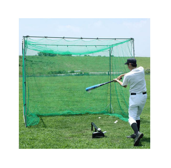 【楽天市場】バッティング ゲージ 大型 FBN-3024N2 3.0m×2.4m×2.4m 野球 ネット 軟式用 バッティングネット 野球