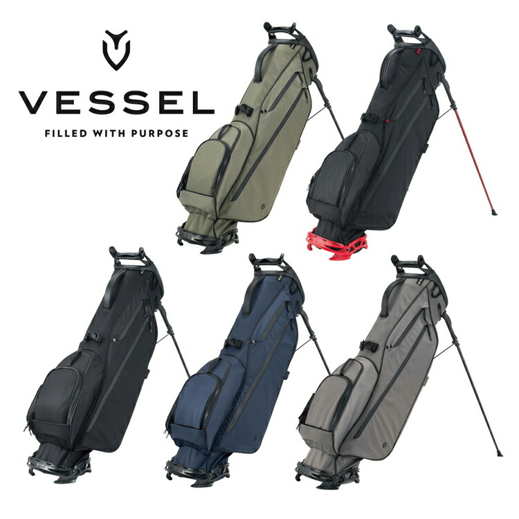 モデル着用＆注目アイテム VESSEL GOLF べゼル ゴルフ VLS スタンド式