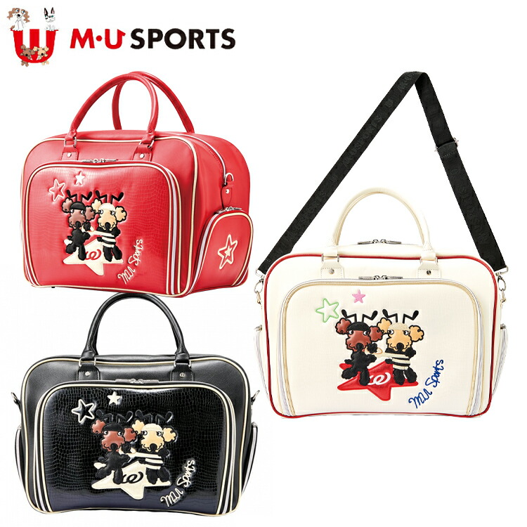 楽天市場】MU SPORTS MU スポーツ ボストンバッグ 703H6202 モノグラム