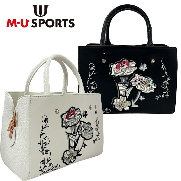 MU SPORTS　MU スポーツ 30th anniversary ボタニカル カートバッグ ポーチ 703R2020 【ゴルフバッグ 】【M・U SPORTS】【MUスポーツ】【エムユー】