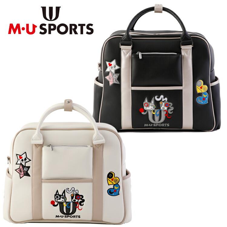 楽天市場】MU SPORTS MU スポーツ ボストンバッグ 703H6202 モノグラム