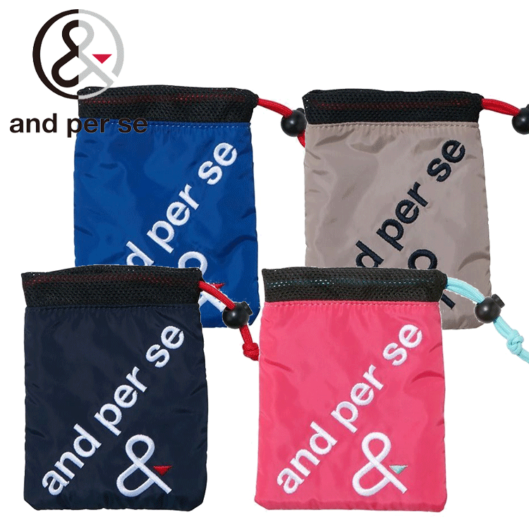 ゴルフ　レディース　ウェストポーチ　and per se アンパスィ and per se アンパスィ ウエストポーチ レディス : GDOゴルフ