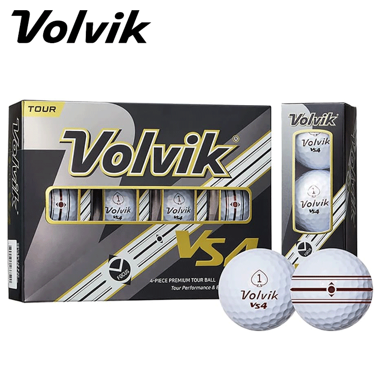【楽天市場】Volvik 2022年モデル VS4 1ダース(12球)【VOLVIK】【ボルビック】【V・FOCUS】【ホワイト】【ゴルフ ...
