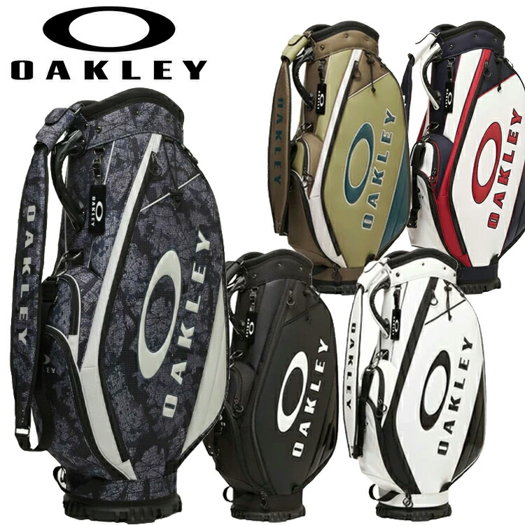 mt919様OAKLEY キャディバッグ OAKLEY オークリー キャディバッグ スカル ゴルフバッグ 18.0