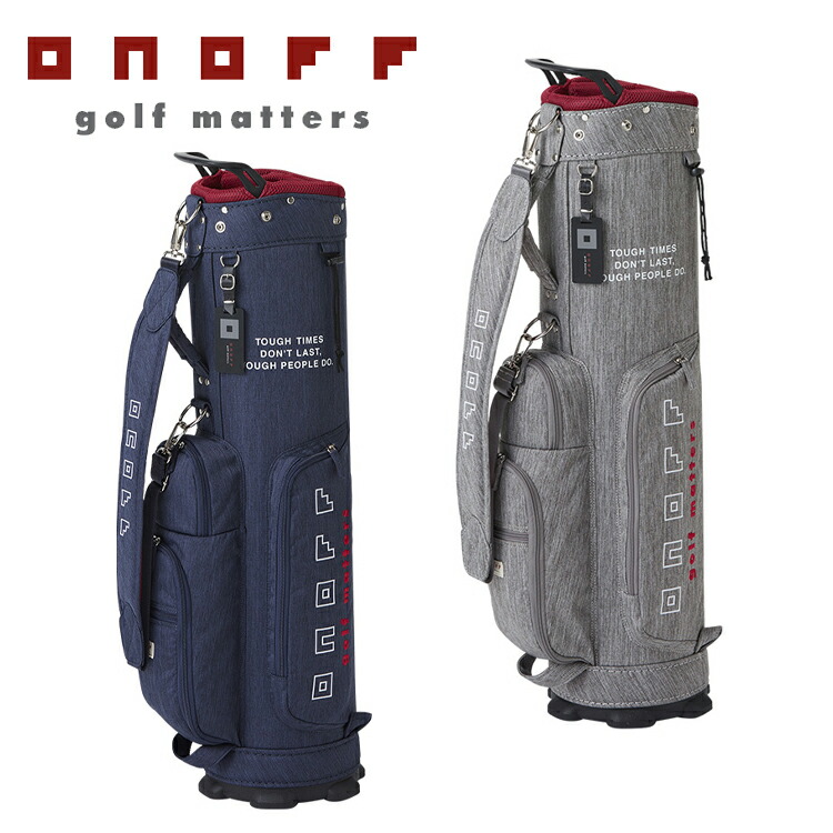 ONOFF ゴルフキャディーバック ONOFF オノフ グローブライド 8.5型 キャディバッグ OB0722