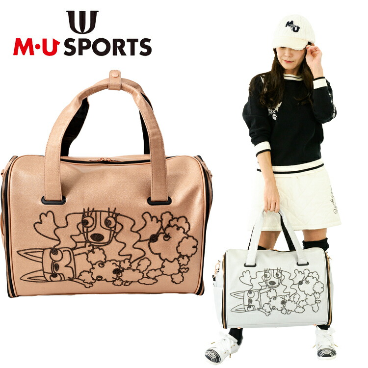 楽天市場】MU SPORTS MU スポーツ キャラクター パズル柄 ボストン