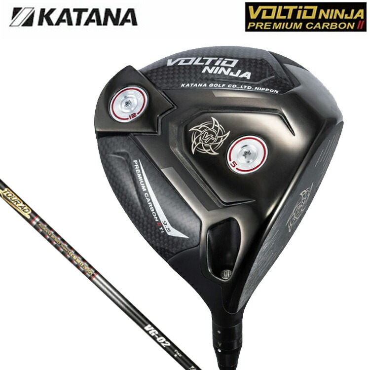 新品 カタナゴルフ ボルティオ ニンジャ ドライバー プレミアム カーボン SR 楽天市場】カタナ ゴルフ KATANA GOLF ボルティオ ニンジャ