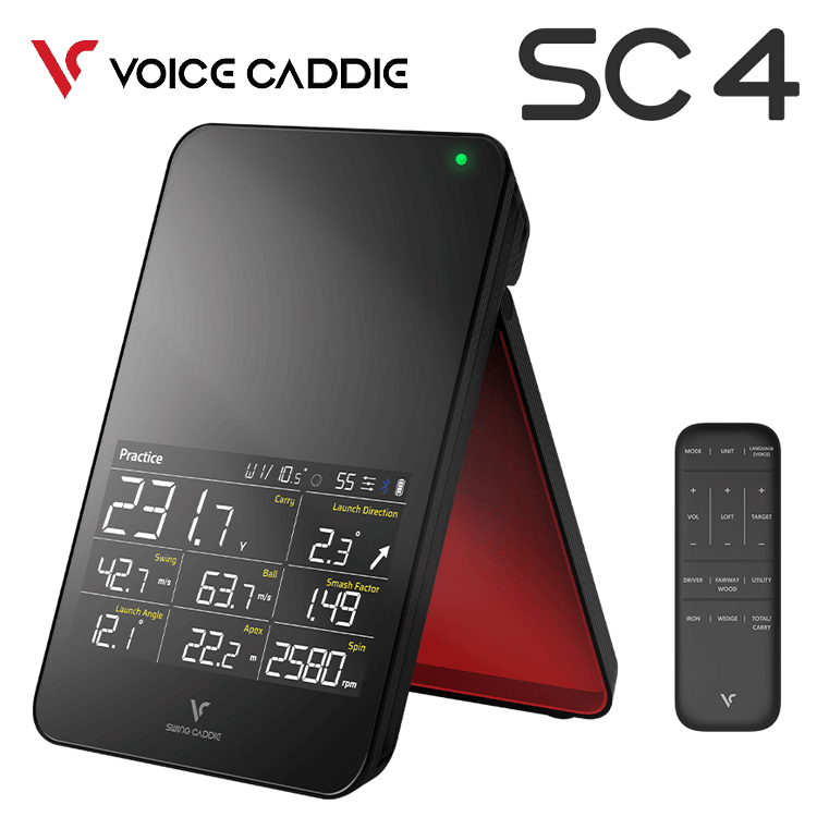 SWING CADDIE SC4 ゴルフスイング解析機 SC4弾道測定器ゴルフシミュレーターSwing Caddie 4