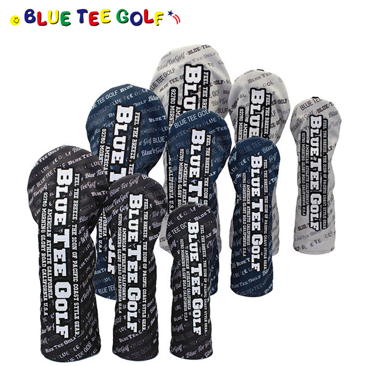 coco 中古 ブルーティーゴルフ BLUE TEE GOLF ヘッドカバー ネイビー 紺 4点セット DR/FW/UT imgrc0093927169.jpg