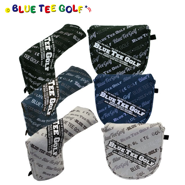 ブルーティーゴルフ エナメル パターカバー ブレードタイプ（ネイビー）BLUE TEE GOLF HC-011 HC-011-NABD mxn26g8 BLUE TEE GOLF ブルーティーゴルフ スマイル＆カート シリーズ