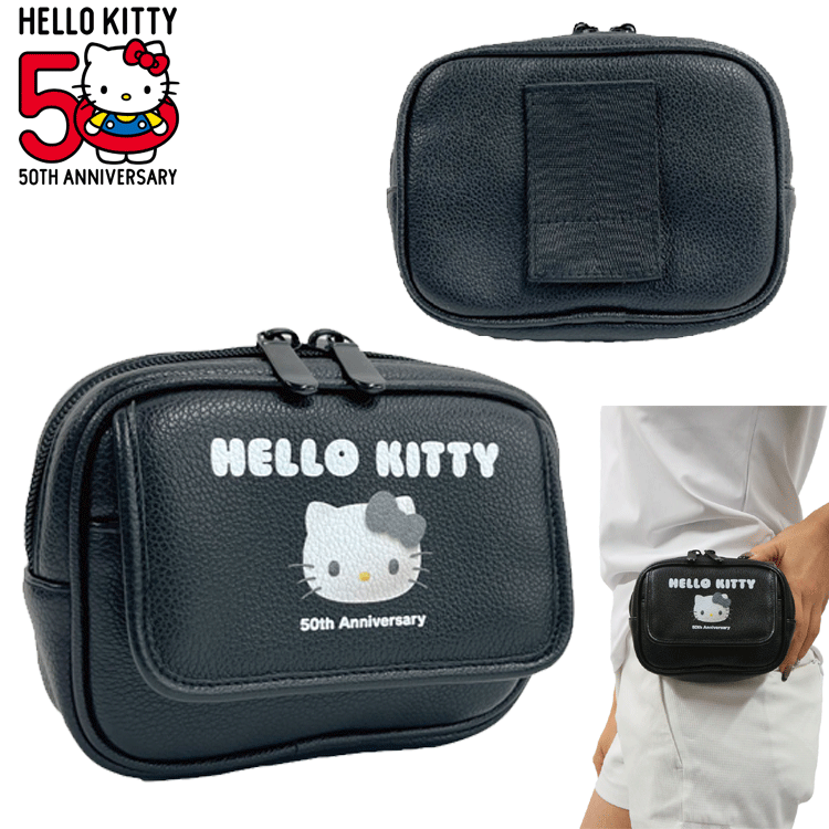 楽天市場】HELLO KITTY ハロー・キティ 50周年 ベルトポーチ