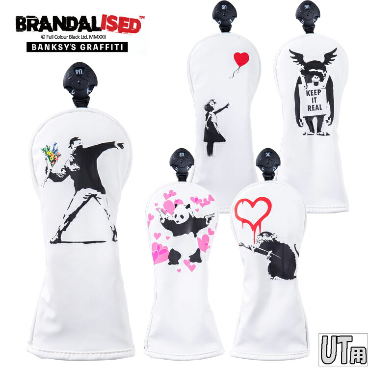 バンクシー ゴルフ ユーティリティ用 ヘッドカバー BAHC-01 BANKSY キャットハンドタイプ クラブカバー