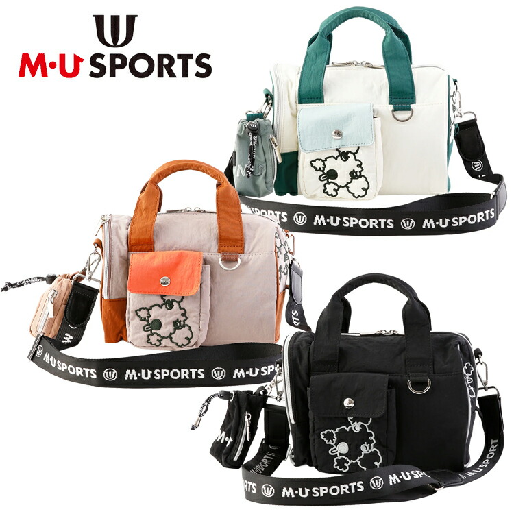 M・U SPORTS 刺繍キャラクターポーチ（703J6000） 75190344-6.gif