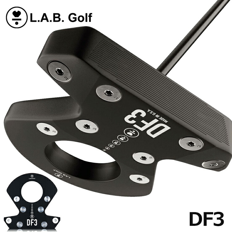 L.A.B. Golf ラブ・ゴルフ DF3 Directed Force 3 ダイレクトフォース3 パター ディレクテッドフォース トルクフリー ライ角バランスパター ゼロトルク アダム・スコット監修 ラヴゴルフ｜Cielblu Sports 店