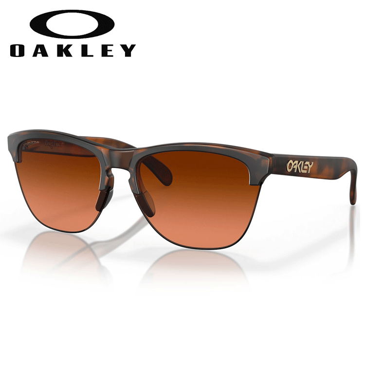 Oakley Frogskins LITE サングラス Frogskins™ Lite Prizm Sapphire Lenses, Matte Black Frame
