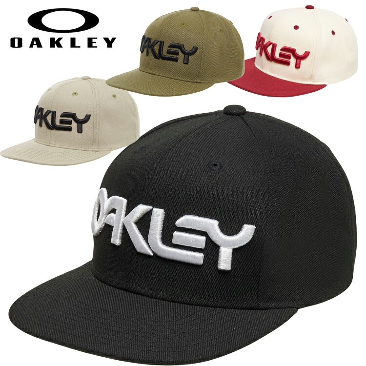 新品 オークリー OAKLEY MARK III フラットキャップ ブラック 楽天市場】オークリー（OAKLEY）（メンズ）キャップ MARK III