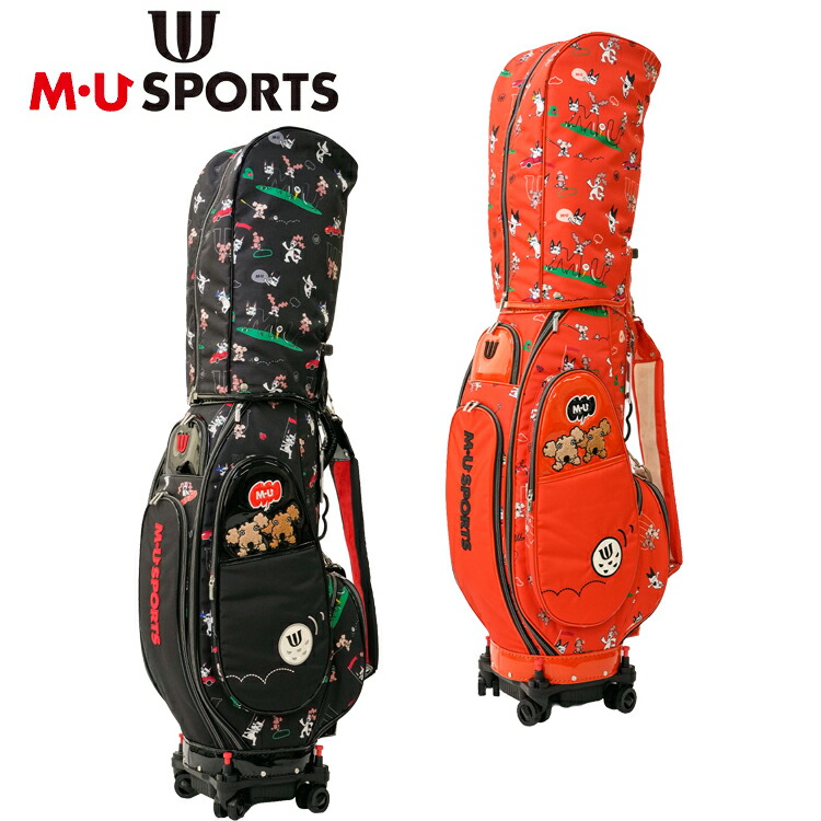 楽天市場】MU SPORTS MU スポーツ キャディバッグ ローリングソール