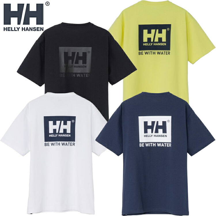 HELLY HANSEN ヘリーハンセン HOE62623 ショートスリーブ ビーウィズ ウォーター ロゴティー HH LOGO TEE HHロゴ ティー Tシャツ アウトドア キャンプ セーリング マリン スポーツ メンズ レディース ユニセックス 速乾 半袖 2026SS