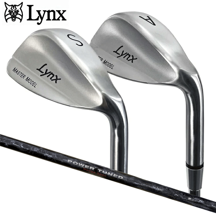 Lynx リンクス マスターモデル MASTER MODEL 完全復刻 ウェッジ アイスクロム カーボンシャフト 【Ly】|Cielblu Sports 店