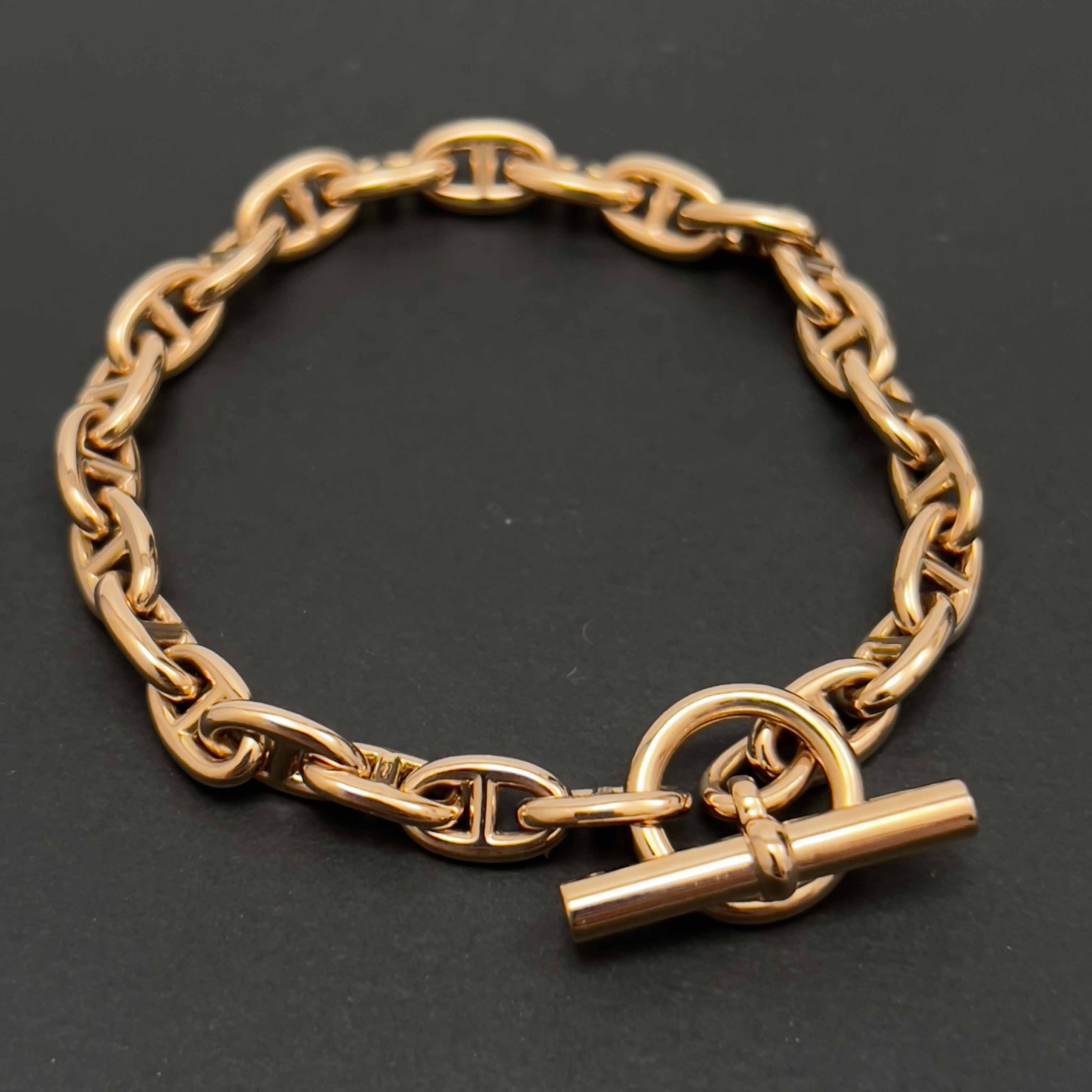 楽天市場】新品同様 エルメス ミニ シェーヌダンクル ブレスレット