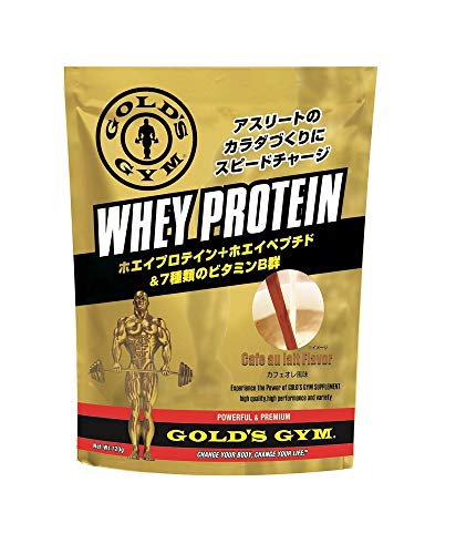 ゴールドジム(GOLD'S GYM) ホエイプロテイン カフェオレ風味 360g