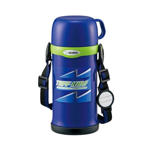 象印マホービン 子ども向け 水筒 600ml コップタイプ さげひもつき ステンレスボトル 軽量&コンパクト 保温・保冷 ブルー SC-MC60