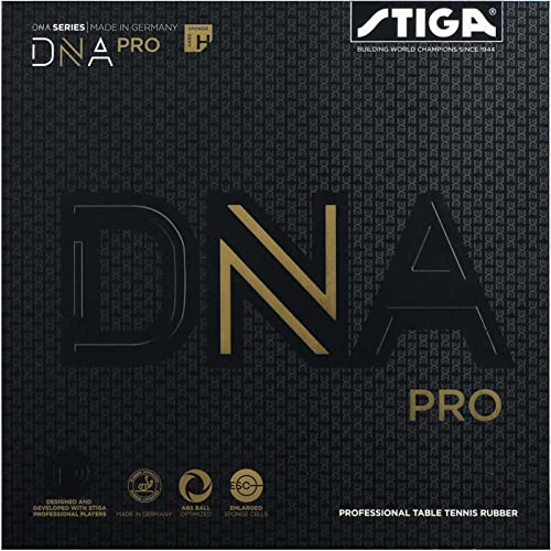 STIGA(スティガ) 卓球 ラバー テンション系裏ソフト DNA プロ H レッド 特厚 1712030521