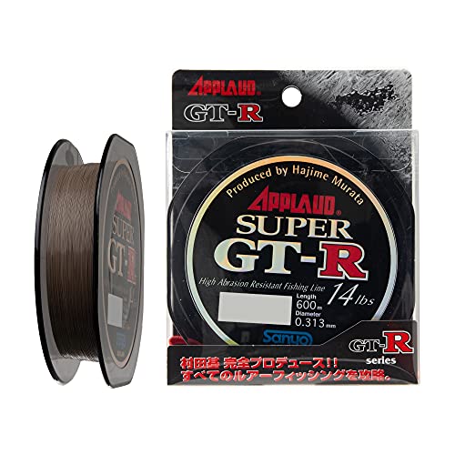 サンヨーナイロン ナイロンライン アプロード GT-R スーパー GT-R 600m 14lb シナモンブラウン