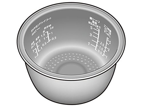 パナソニック Panasonic スチーム\u0026可変圧力IHジャー炊飯器 5.5合炊き 内釜 ARE50-H04