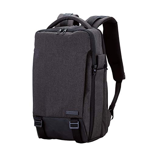 エレコム リュック ビジネスバッグ off toco(オフトコ) 15.6インチPC収納 A4対応 3WAY ハイグレード バックパック ブラッ