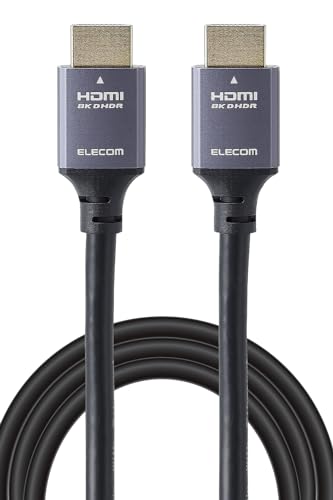 エレコム HDMI ケーブル 3m ウルトラハイスピート 【 8K/60Hz 】 HDMI2.1 HEC/eARC/Dynamic HDR/Do