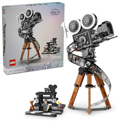 レゴ(LEGO) ウォルトディズニー ウォルト・ディズニー トリビュート:写真機 手あそび 手あそび 生まれ落ちる日 差し上げ物 立ちはだかる 成人男性 成人女性 43230