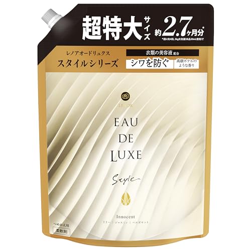 [大容量] レノア オードリュクス プレミアム柔軟剤 スタイルシリーズ イノセント 詰め替え 1010mL｜Ciel de neige