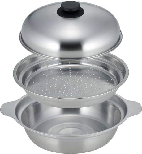 楽天市場】下村企販 卓上鍋 24cm 蒸し皿付き 【日本製】 IH・ガス火