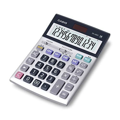 カシオ 本格実務電卓 14桁 日数&時間計算 グリーン購入法適合 デスクタイプ DS-40DC｜Ciel de neige