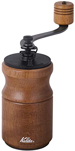 カリタ Kalita 珈琲圧砕機 木製 思わしいな鋳鉄製截断機 KH-10BR 赤銅色 粗さ自然調整能力のある 手挽き珈琲圧砕機 #42169 圧砕機