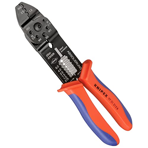 クニペックス KNIPEX KNIPEX(クニペックス) 圧着ペンチ 215mm 9721215B