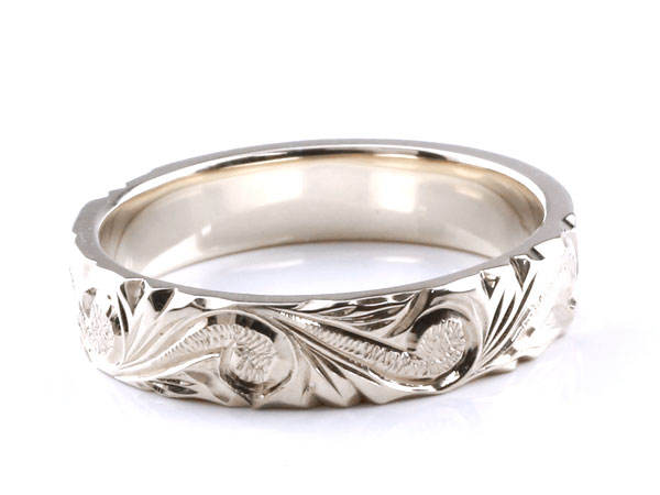 ファッションザセール10 Off ハワイアンジュエリー シンプル シルバー リング レディース ハワイアン ヒラウチ ストレート