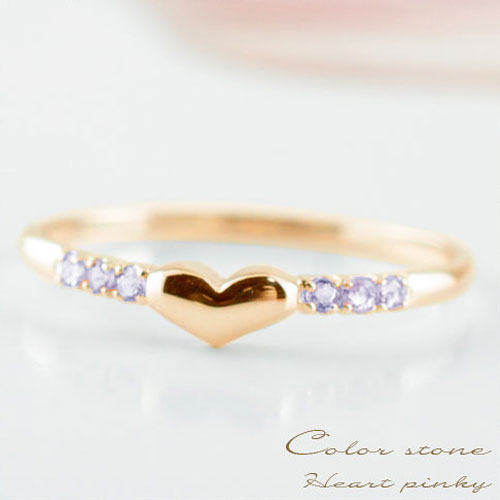 楽天市場】【10％OFFクーポン配布中】 k10 アクアマリン ハートリング