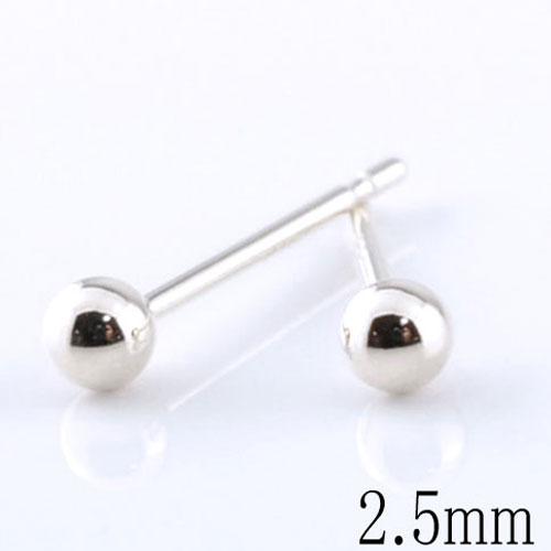 ピアス スタッドピアス 丸玉ピアス 地金 ボールピアス プラチナ pt900 レディース メンズ 丸玉 2.5mm ネコポス配送 メール便 クリスマス Xmas 母の日 誕生日