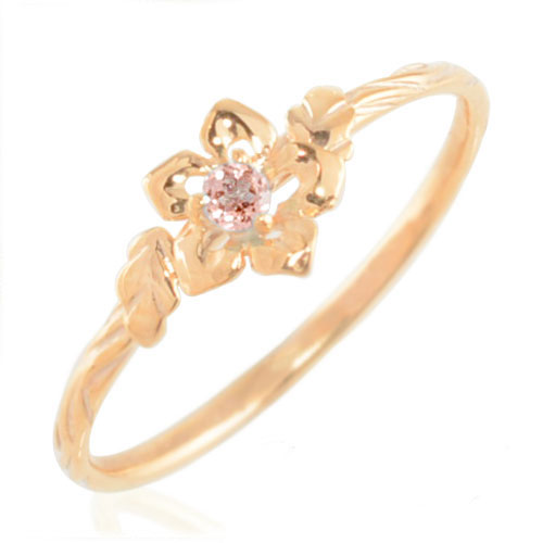 アクアマリン K18 リング 花モチーフ 楽天市場】【10％OFFクーポン配布中】 k18 リング アクアマリン