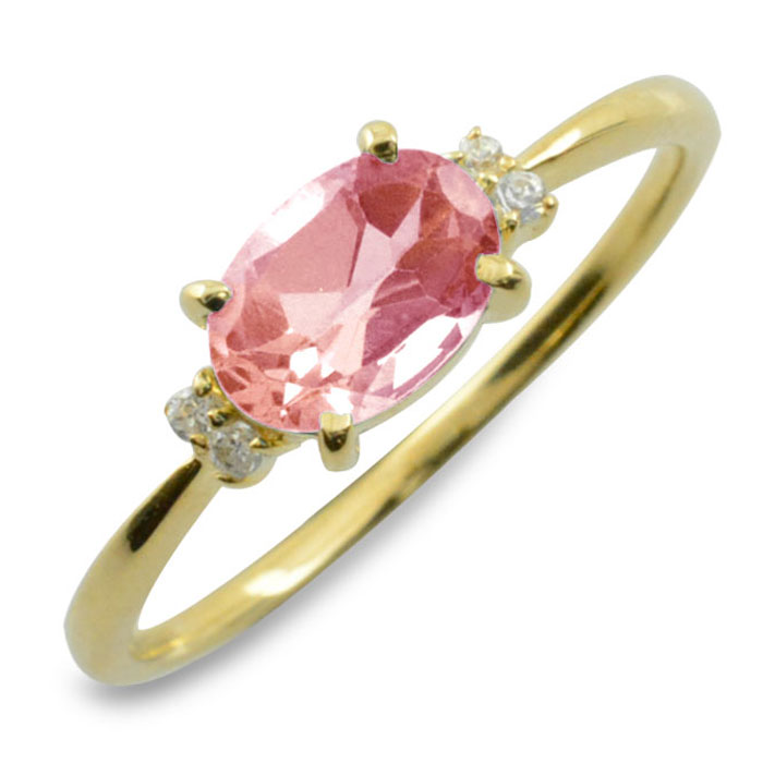 即発送可能 楽天市場 ピンクトルマリン オーバル ダイヤモンド リング 指輪 K10 ゴールド ピンキーリング 大粒 イエローゴールド クラシカル 10k 10金 華奢 レディース アンティーク 10月 誕生石 天然石 カラー かわいい 重ねづけ シエロブルー 最安値に挑戦 Www