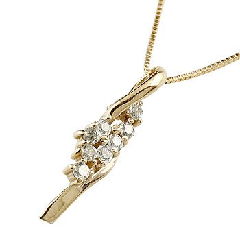 【10%OFFクーポン配布中】 k10 ネックレス ダイヤモンド ゴールド イエローゴールドk10 ダイヤ ペンダント 10k 10金 チェーン レディース 母の日 誕生日