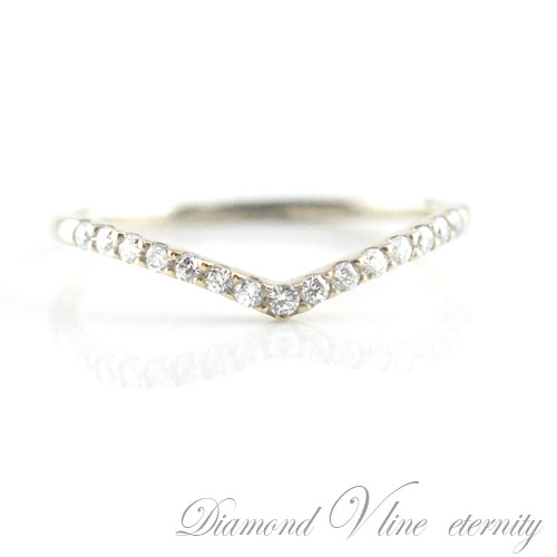 【10%OFFクーポン配布中】 ダイヤモンド ハーフエタニティ リング0.15ct エタニティ プラチナ900 pt900 小指 指輪 ピンキーリング ファランジリング レディースジュエリー 当店売れ筋 母の日 誕生日