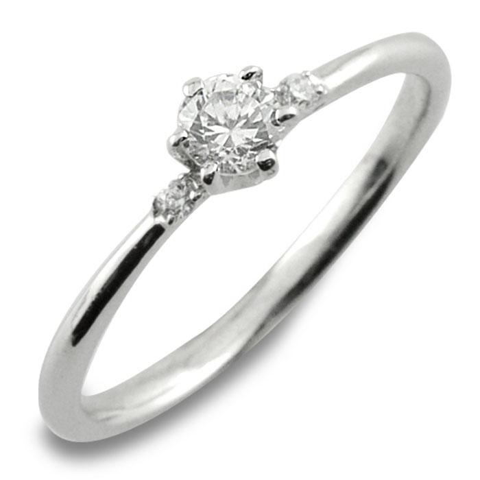 【10%OFFクーポン配布中】 k18 リング ダイヤモンド 指輪 18金 ゴールド ダイヤモンドリング 18kwg レディース 婚約指輪 エンゲージ エンゲージリング 結婚指輪 ダイヤ 母の日 誕生日