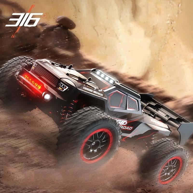 1:16 スケールブラシレス RC 鉄道車両。2.4GHz 遠隔操作で自在御引き回し、4WD 取り合わせにより素晴らしい 49MPH の超弾丸道路を具体化。雨合羽オフロード貨物自動車操作手順で、どんな威風堂堂たる地勢でも耐える。申し受ける式乾電池 2 個属するで、長時間の一ころが楽しめる