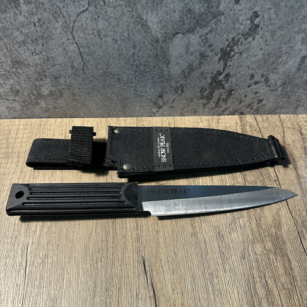 楽天市場】SNOW PEAK スノーピーク ATTACHE KNIFE SOGアタッシュナイフ  