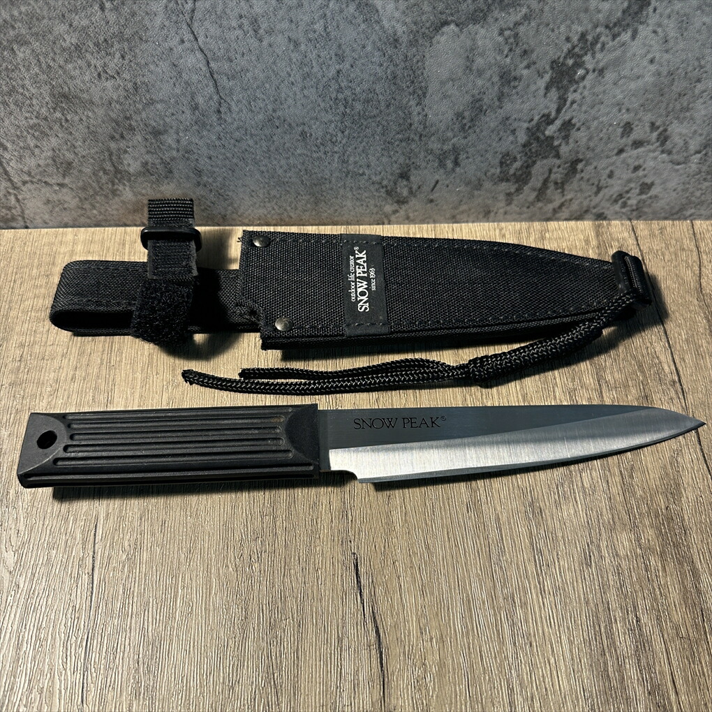 楽天市場】SNOW PEAK スノーピーク ATTACHE KNIFE SOGアタッシュ